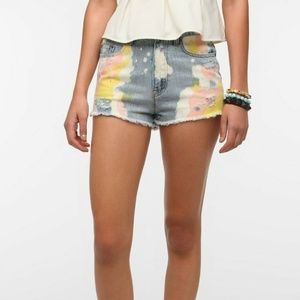 BDG High Rise Dree Cheeky Shorts Cotton Candy